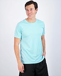 5 Pack:Men’s Mesh Active Wear T-Shirt Essentials