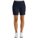 Zac & Rachel Womens Pull on Millennium Shorts W/Front Pockets