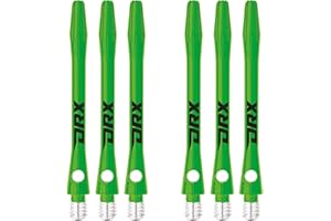 RED DRAGON DRX Coated Aluminium Dart Stems (Shafts) - 2 Sets per Pack (6 Stems in Total)