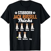 Stubborn Jack Russell Tricks - Dog Lover Pet Owner Puppy T-Shirt
