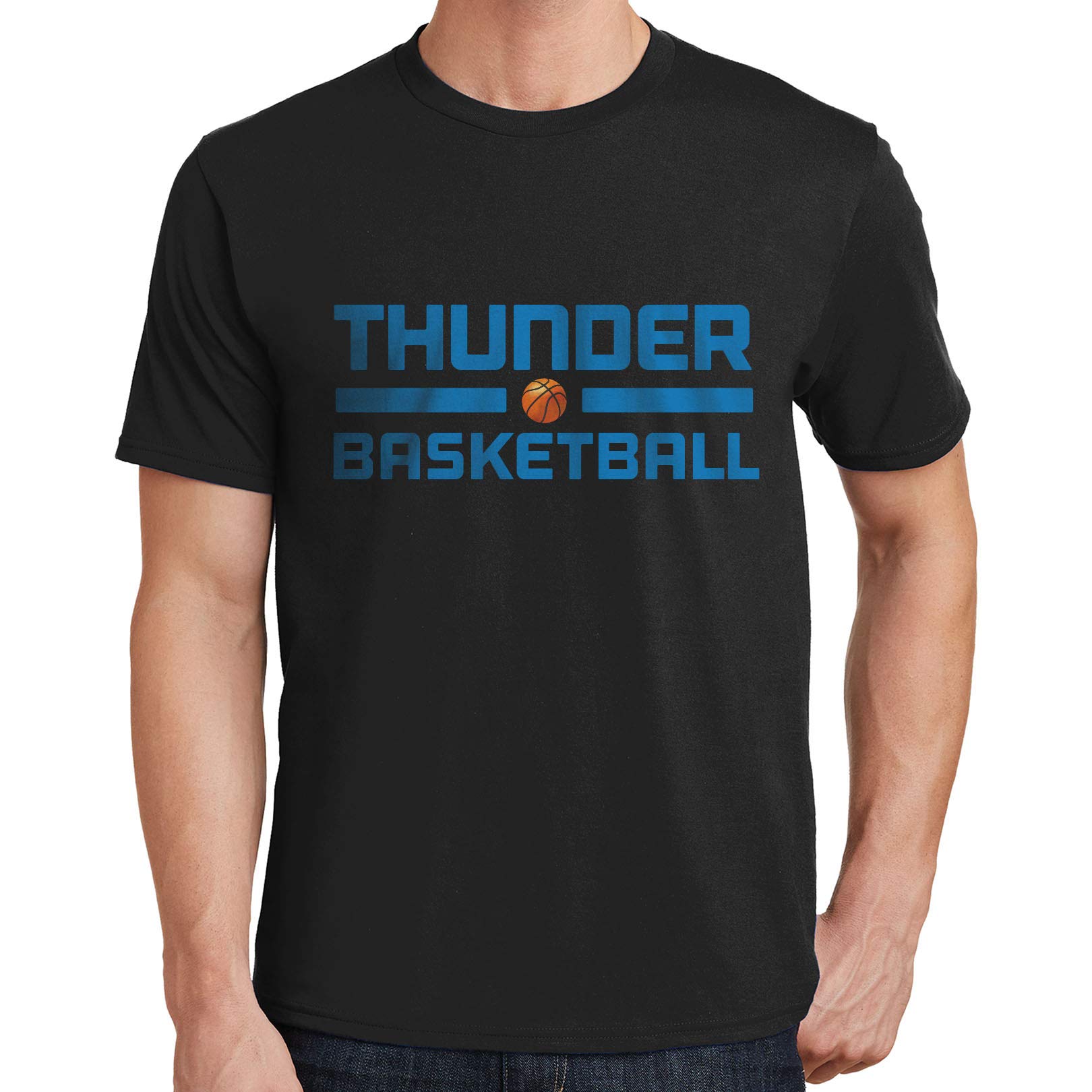 Thunder Basketball S T Shirt Sports Teams 3364 Jznovelty