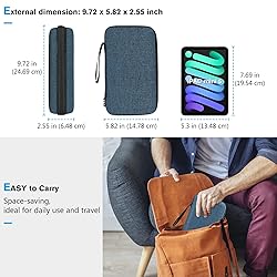 ProCase Large Hard Travel Electronic Organizer Case
