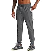 Willit Men's Lightweight Hiking Pants Quick Dry Waterproof Cargo Joggers with Zip Pockets Travel Athletic Outdoor UPF 50+
