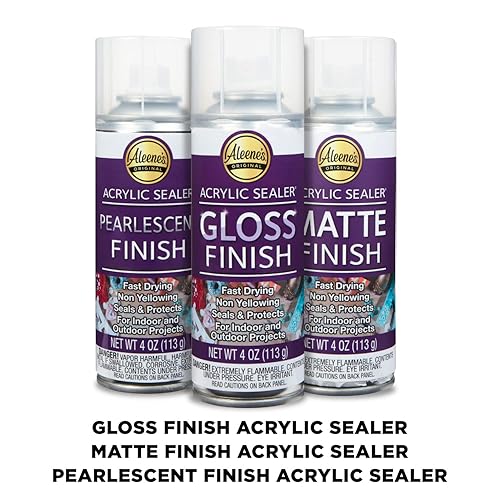 Aleene's Acrylic Spray Sealer Varitey Pack Pack Gloss
