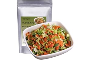 Vegetable Soup Blend 320g ，Dehydrated Vegetables for Ramen Noodles,Mixed Dried Vegetables For Soup，Stir Fry