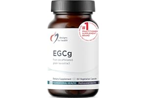 Designs for Health EGCg - Decaffeinated Green Tea Extract (225mg) + Polyphenols Antioxidant Supplement - Non-GMO Vegan Green Tea Pills (60 Capsules)