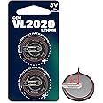 ASTROLIGHT OEM VL2020 ML2020 - Rechargeable Battery - Lithium Coin 3V 20MM 90 Degree Tab (2)