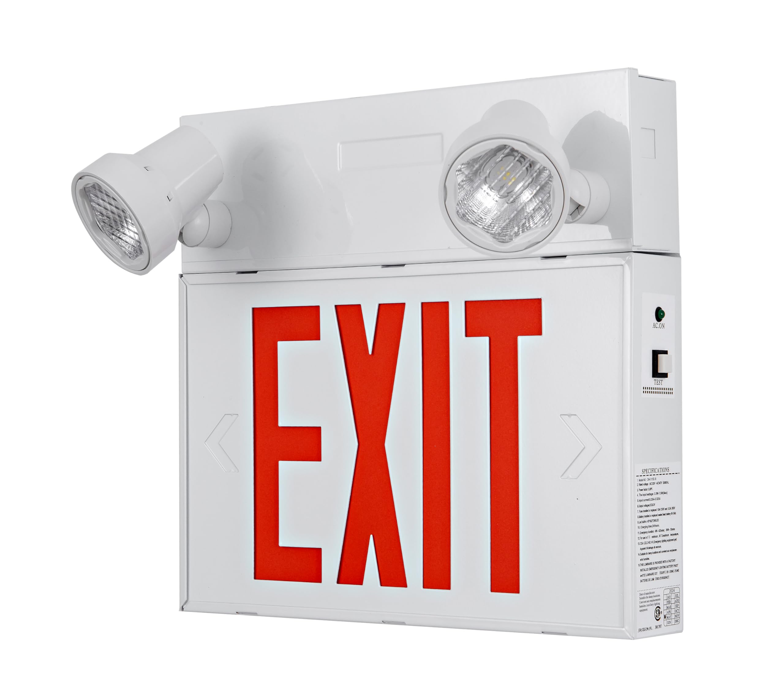 thumbnail interactive-video image 1 of TANLUX LED Emergency Lights With Battery Backup, Two India 1 of 1