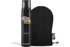 Bondi Sands Self Tanning Foam + Application Mitt | Includes Lightweight Sunless Foam + Reusable Mitt for a Flawless Finish