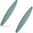 2 Pieces Garden Sharpening Stone for Garden Diamond Coated Sharpener Stone Tool, 9 x 1.47 Inches