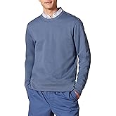 Amazon Essentials mens Long-sleeve Lightweight French Terry Crewneck Sweatshirt