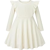 pureborn Baby Toddler Girl Knit Sweater Dress 2-6 Years