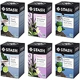 Stash Tea 6 Flavor The Earls Earl Grey Tea Assortment, 6 Boxes of 18 20 Tea Bags Each