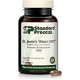 Standard Process St. John's Wort-IMT - Herbal Supplement for Sleep & Stress Relief - Supports Balance & Relaxation - Non-Dairy, Non-Soy & Gluten-Free - 90 Capsules