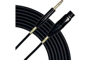 Mogami GOLD TRS-XLRF-10 Balanced Audio Adapter Cable, XLR-Female to 1/4" TRS Male Plug, Gold Contacts, Straight Connectors, 10 Foot