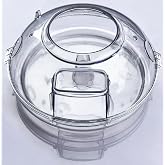 BGD 2.5 Quart Water Pan Basin for Rainbow E2 Type 12 Vacuum Cleaner | Leak-Proof Sealing Edge, Thickened Crack-Resistant Plastic, Fits Black Silver Gold Models, Smooth Surface Easy Clean