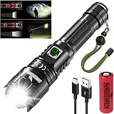 Shadowhawk LED Torch S9322 500000 Lumens USB Type C Rechargeable XHP70.2 IP67 view 1