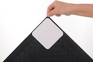 Hot Stocks Market Rug Pad Gripper - 4 Pcs Non Slip Rugs Pads Corners for Hardwood Floors, Tile, Wood - Reusable, Washable Double Sided No Skid Adhesive Stickers
