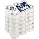 PANDRI Clear Packing Tape, 36 Rolls Heavy Duty Packaging Tape for Shipping Packaging Moving Sealing, 1.88 inches Wide, 65 Yards Per Roll, Total 2340 Yards