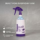 Defenders All Ways Sprayer Bottle 1 Litre Adjustable Nozzle Upside Down view 4