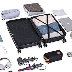 Luggage Sets 5 Piece Suitcases with