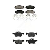 SIM Front Rear Semi-Metallic Brake Pads Kit