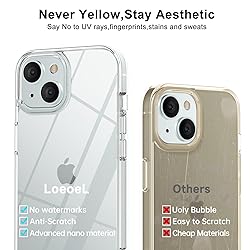 LoeoeL for iPhone 14 Plus Case Clear, Transparent