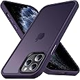 Anqrp Designed for iPhone 11 Pro Case, [Support Wireless Charging] Soft Silicone Slim Anti-Scratch Phone Case for iPhone 11 Pro 5.8 inch, Dark Purple