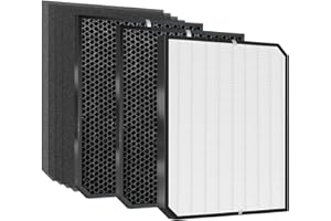 7 Pack Amboseli Replacement Filters Compatible with Air Doctor Purifi-er, Compatible with Purifi-er,1 Air Filter, 2 Activated Carbn and 4 Extra Carbn Pre-Filters