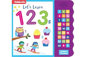 27-Button Sound Book Let's Learn 123s