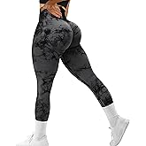 SZKANI Workout Leggings for Women Scrunch Butt Lifting Leggings Booty High Waist Yoga Pants Seamless Gym Tights