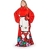 Northwest Youth Youth Silk Touch Comfy Throw Blanket With Sleeves, 48" X, 48"