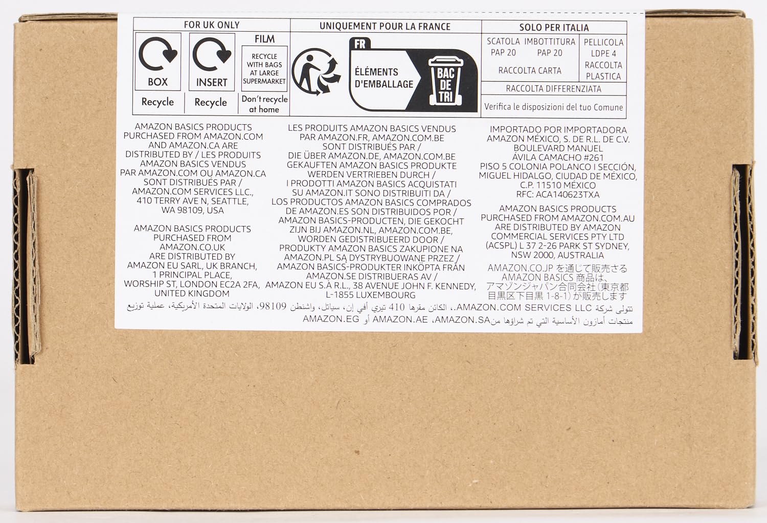 Amazon Basics 8-Pack Rechargeable AA NiMH High-Capacity Batteries, 2400 mAh, 1.2V, Recharge up to 400x Times, Pre-Charged
