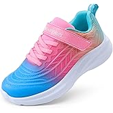 DREAM PAIRS Girls Shoes Kids Tennis Sparkle Ease Running Athletic Lightweight Sneakers for Little/Big Kids Toddler