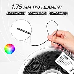 AMOLEN TPU 3D Printer Filament 1.75mm, Flexible