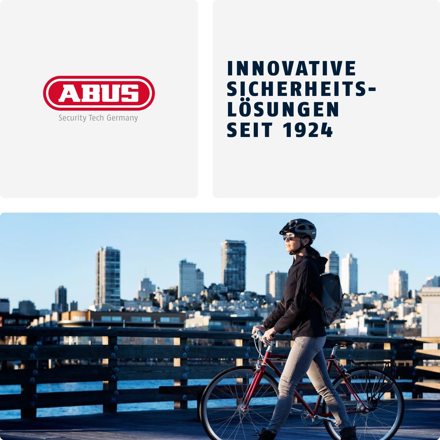 ABUS Schlaufenkabel Cobra 10 - Stahlseil mit Kunststoff ummantelt - Sicherung für Fahrrad- und Motorrad-Zubehör - 2 Meter lang, 10 mm stark 7