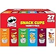 Pringles Potato Crisps Chips, Lunch Snacks, Snack Cups, Variety Pack, 19.5oz Box (27 Cups)