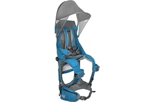 WIPHA Hiking Backpack Carrier, Lightweight Toddler Shoulder Carrier with Sun Shade, Foldable Frame, Breathable Mesh Backrest, Toddler Hiking Backpack for Kids 6 Months to 2 Years Old