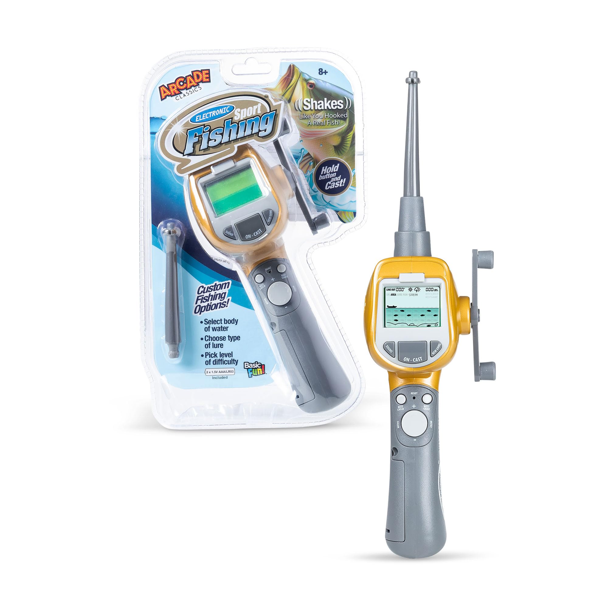 Electronic Sport Fishing Game