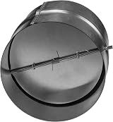 Repa Market 4 Inch Backdraft Damper Galvanized Steel Inline Duct Blocker view 9
