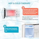 Comfytemp Flexible Knee Ice Pack Wrap Reusable Gel Cold Hot Compress 27x35cm view 5