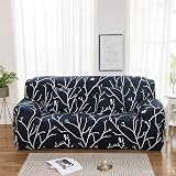 Teynewer 1 Seater Sofa Cover Bird Pattern Elastic Stretch Slipcover view 5