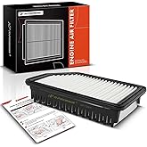 A-Premium Engine Air Filter Compatible with Hyundai Accent 2012-2017, Compatible with Veloster 2012-2017 & Kia Rio 2012-2017,