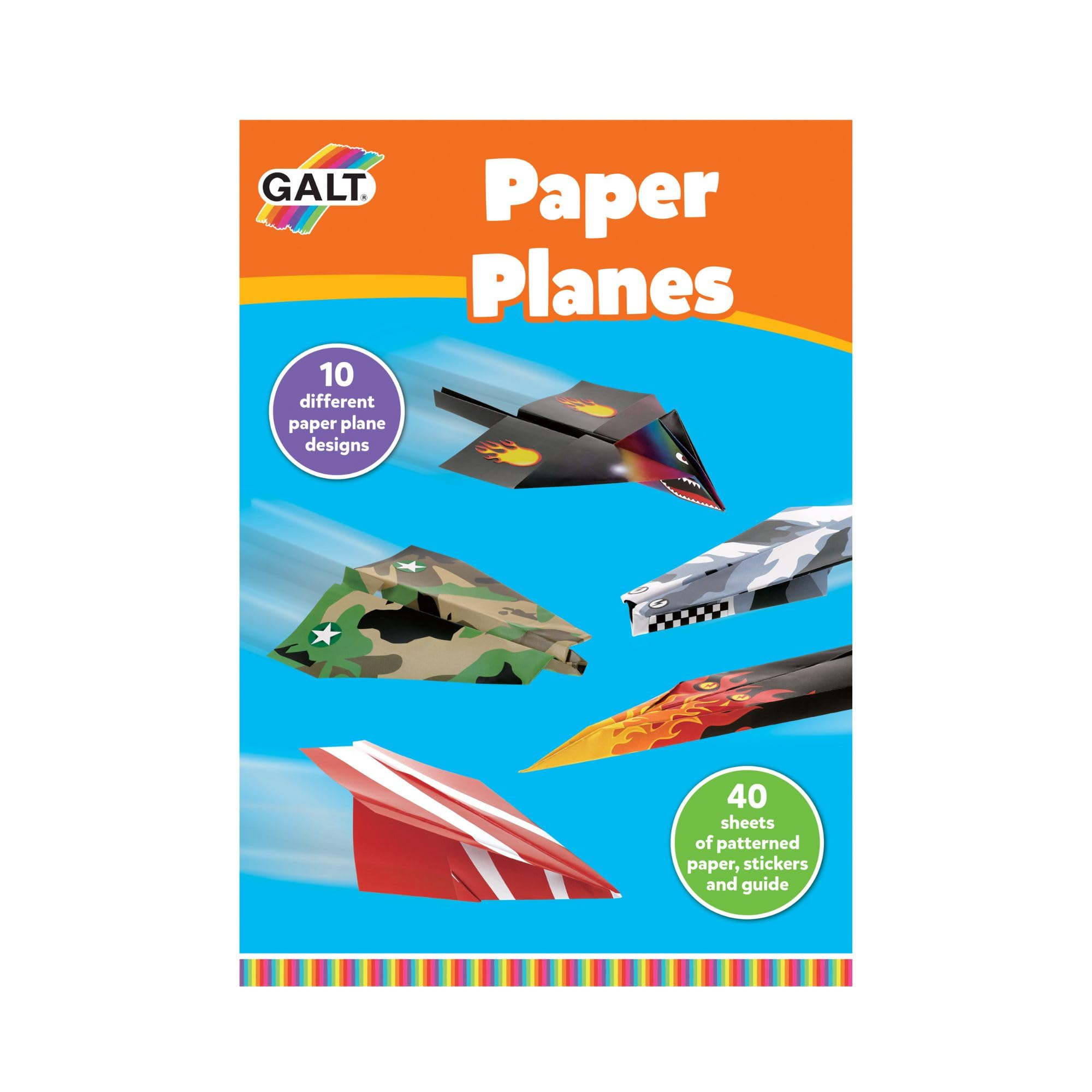 Galt Toys, Paper Planes, Paper Aeroplanes For Kids, Ages 7 Years Plus