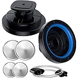 Liwin Jar Sealer and Accessory Hose Kit Compatible with Foodsaver Vacuum Sealer, Vacuum Sealer Kit for Regular & Wide-Mouth M