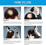 Pegciz Hair Building Fibres Black for Thinning Hair 15 Sec Concealer view 7