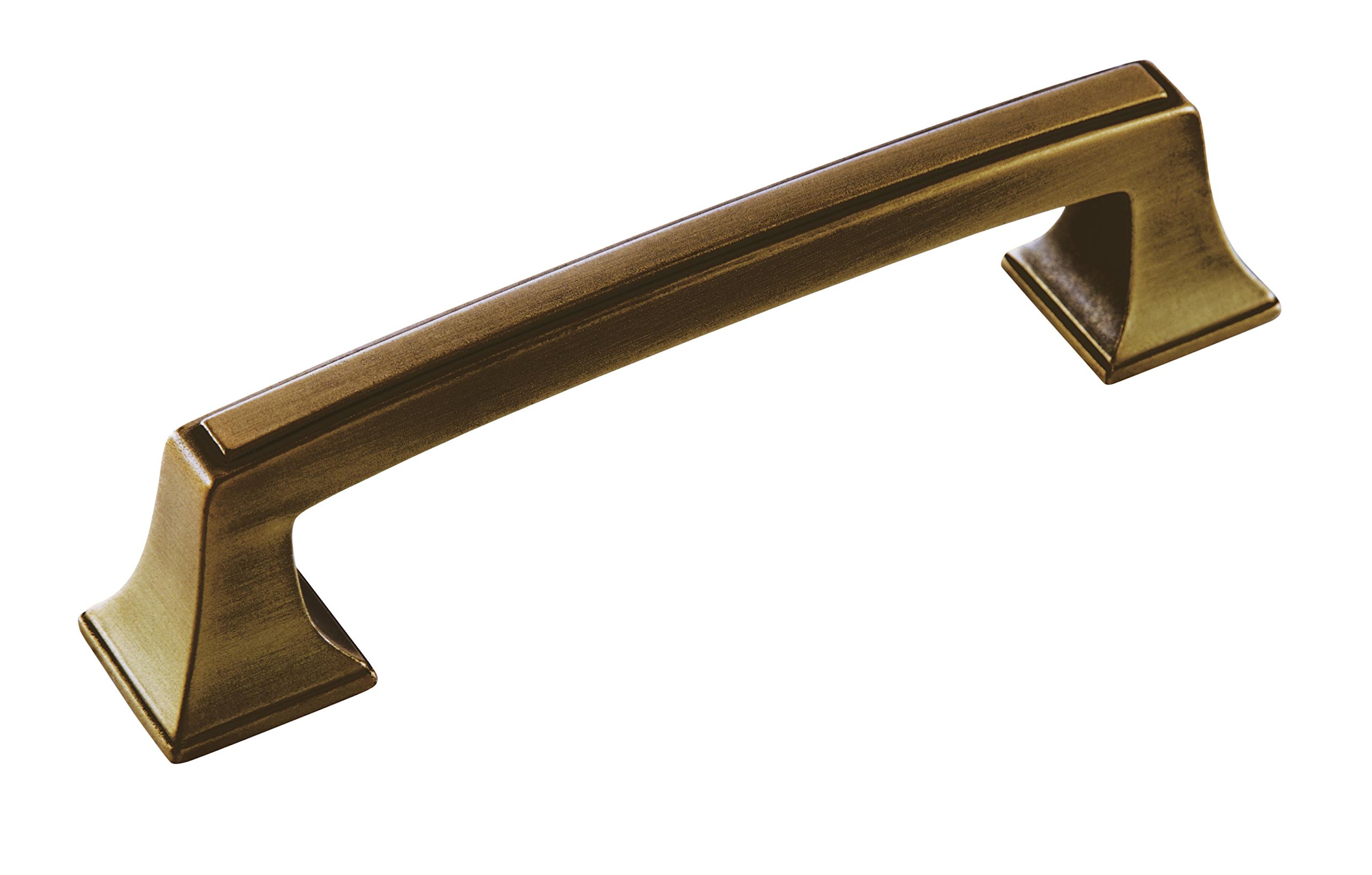 Amerock BP53031GB Mulholland™ 3-3/4in(96mm) CTC Pull - Gilded Bronze