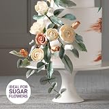 Culpitt 18 Gauge White Florist Wires 36cm 20 Pack Paper Covered view 2