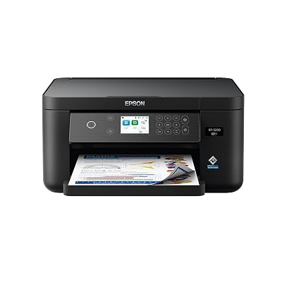 Epson Expression Home XP-5200 Wireless Color All-in-One Printer with Scan Copy, Automatic 2-Sided Printing, Borderless Photos, 150-Sheet Paper Tray and 2.4" Colorfull Display - Black