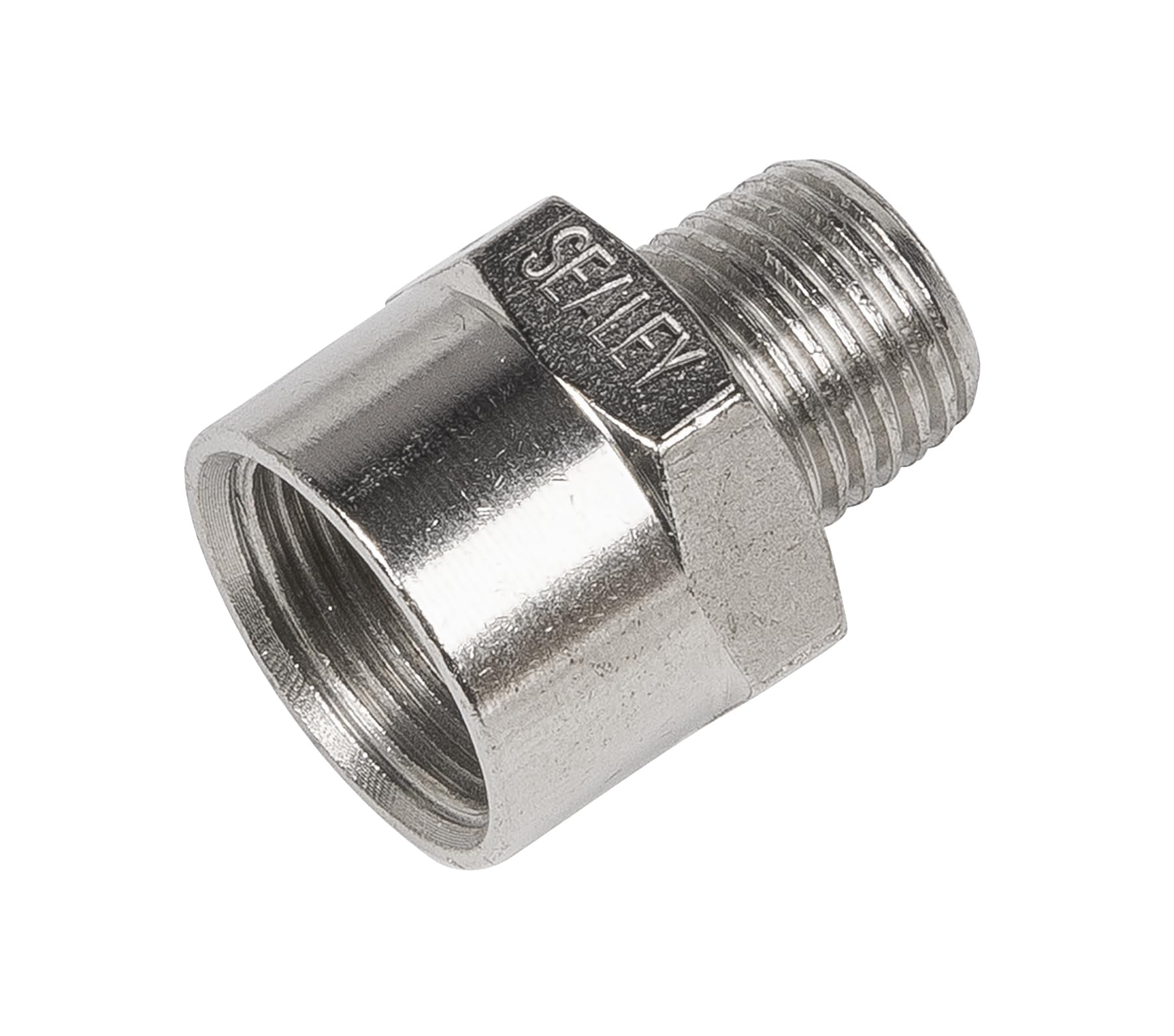 Sealey SA1/1438F Adaptor 1/4"BSP Male to 3/8"BSP Female — image 1
